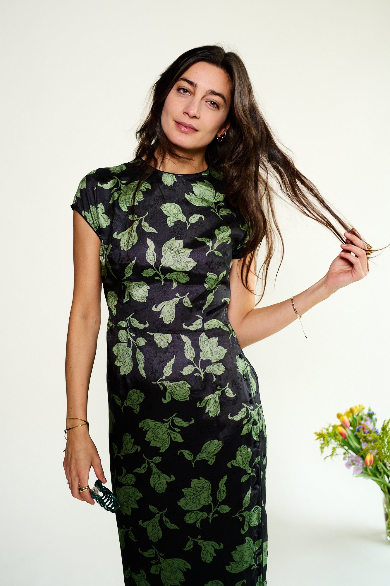 The Southampton Garden Dress, Amlul – Jenna Studios