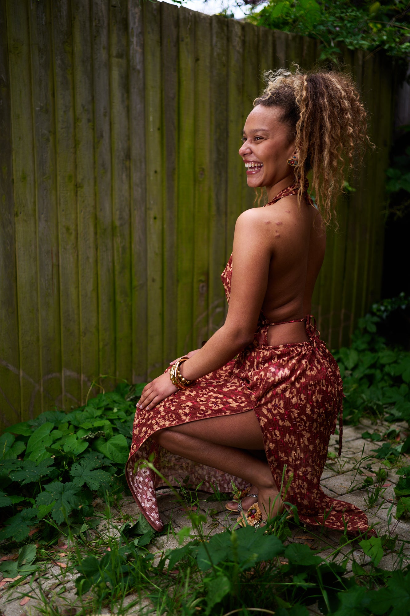 Terracotta Dress