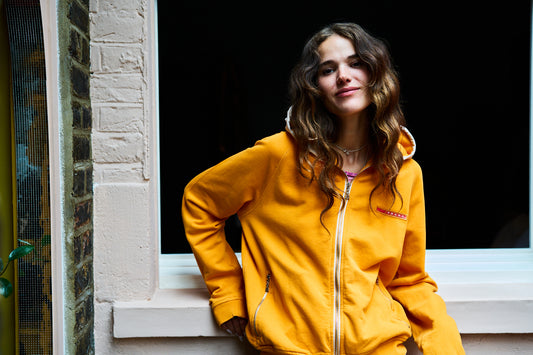 Orange Prada Sweater