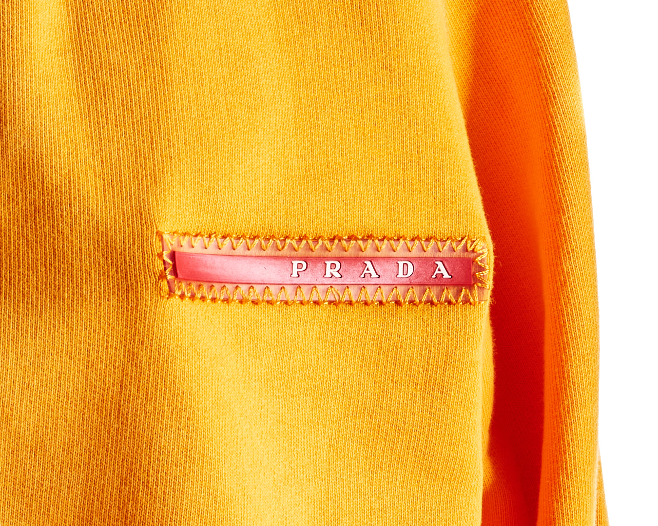 Orange Prada Sweater