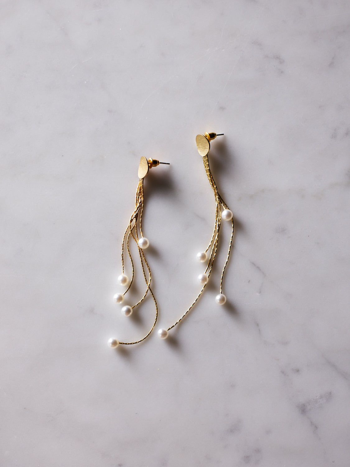 Unsigned Art Deco Tassel Earrings